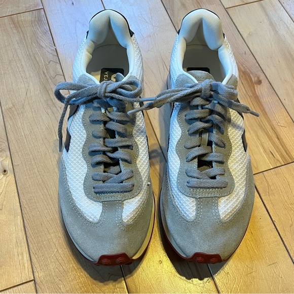 Veja Rio Branco Alveomesh Gravel Nautico Sneakers gray navy white size eight (8) - Picture 4 of 10